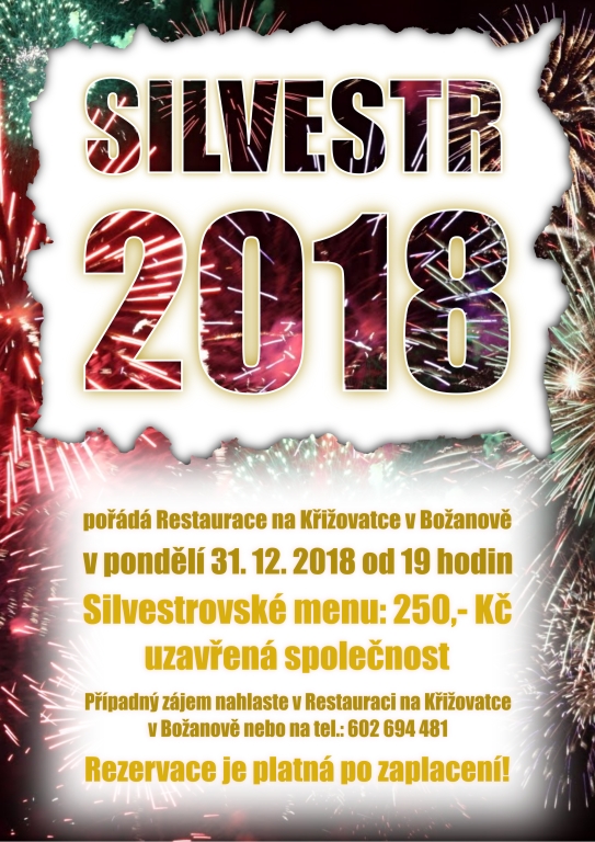 plakat silvestr 2018
