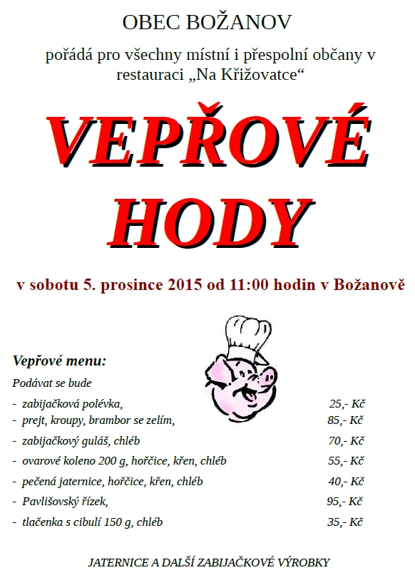 plakat veprove hody 201511