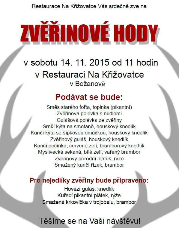 plakat zverinove hody 2015