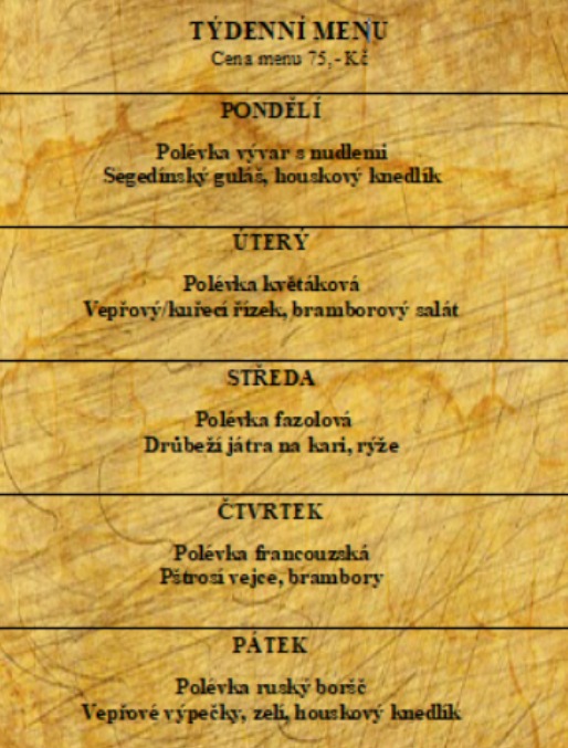 tydenni menu 20171127