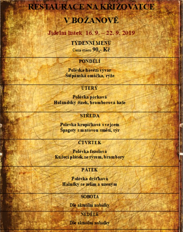 tydenni menu 201909016